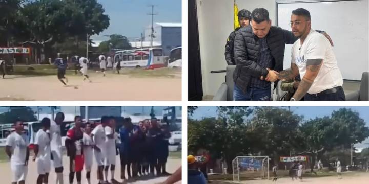 En Barranquilla bandos de Los Pepes y Los Costeños cambiaron las armas por los botines y un balón: el partido de fútbol que reafirma la intención de paz