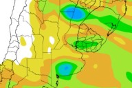 Muy inestable. Se vienen días con lluvias desparejas, calor, un frente frío y riesgo de heladas