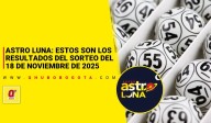 Astro Luna: estos son los resultados del sorteo del martes 18 de noviembre de 2025