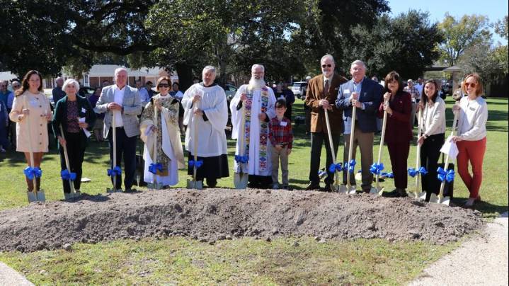 St. Luke's Episcopal Church breaks ground on new building after destructive 2024 fire
