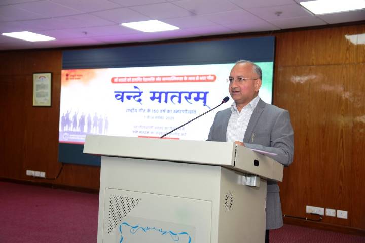 SJVN celebrates 150th anniversary of 'Vande Mataram' with Mass Singing