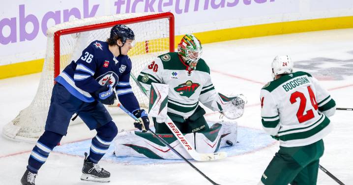 Wallstedt has 3rd shutout in 4 games, Wild beat Jets 3