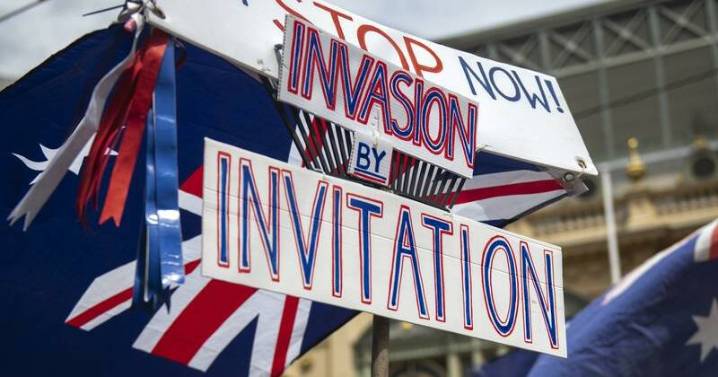 'Go home': neo-Nazi's visa torn up after shock protest