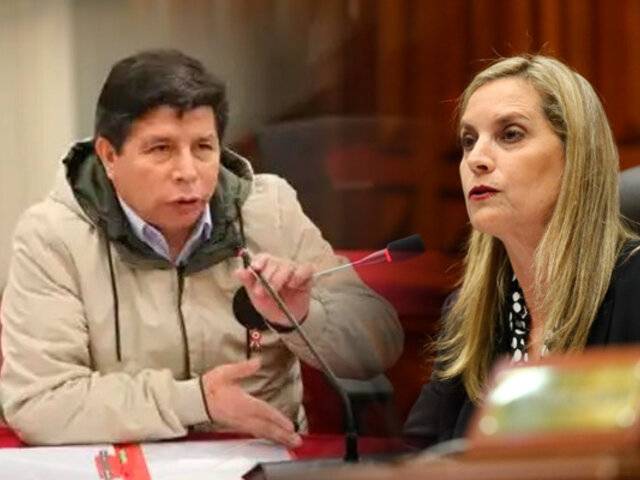 Pedro Castillo sobre Maricarmen Alva: “Me dijo que le de dos ministerios para quedarme hasta 2026”