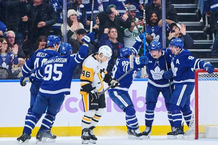 NHL roundup: Nylander leads Maple Leafs’ rally to 4-3 win over Penguins – Winnipeg Free Press