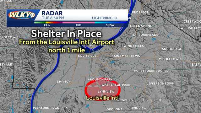 Shelter-in-place issued after plane crash in Louisville. More updated alerts.
