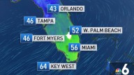 South Florida weather today: Cool temps hold, northern lights