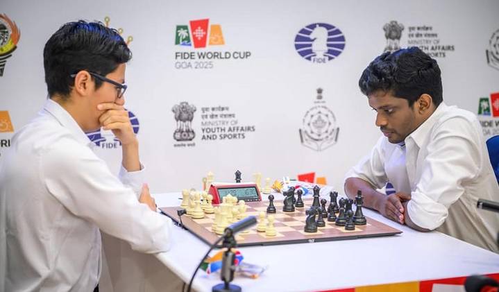 GM Narayanan and GM Diptayan Ghosh advance in FIDE World Cup 2025