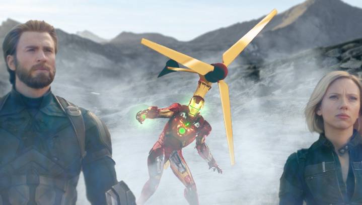 Iron Man Switches From Arc Reactor To Greener Wind Power