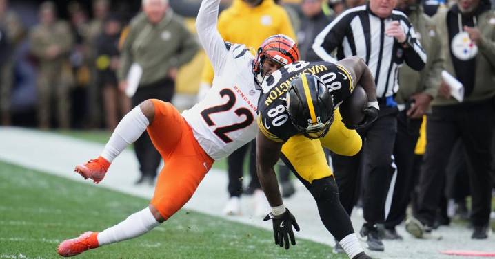 Steelers tight end Darnell Washington isn't your average NFL big guy and has the skills to prove it