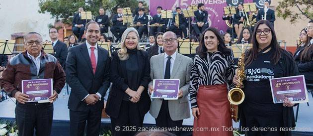 BANDA SINFÓNICA DE GUADALUPE CELEBRA 45 ANIVERSARIO