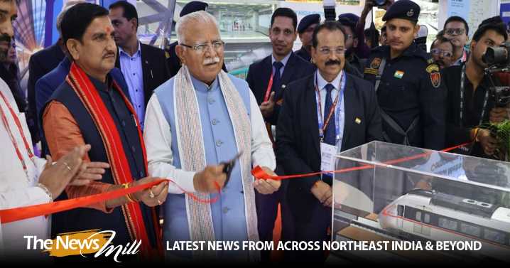 Union Minister Manohar Lal inaugurates NCRTC’s Namo Bharat exhibition stall at Urban Mobility India 2025