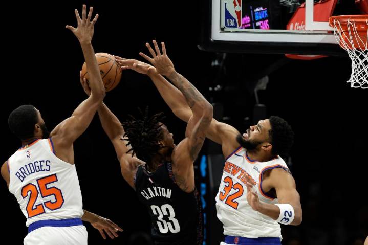 Knicks vencen 113-100 a Nets para su extender a 12 su racha de triunfos seguidos sobre Brooklyn – Chicago Tribune