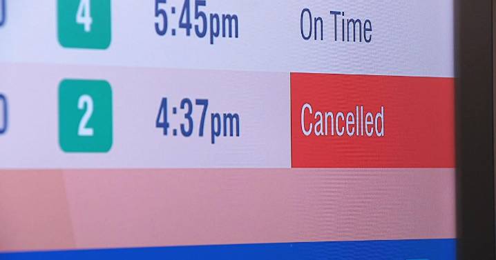 Dozens of flights canceled at Boston's Logan Airport due to government shutdown