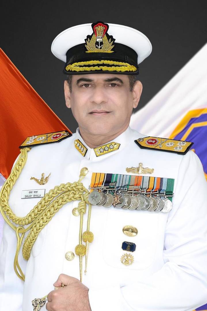 Vice Admiral Bhalla is chief of Eastern Naval Command