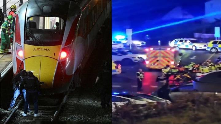 Varios heridos tras ataque con cuchillo en un tren de Huntingdon (Inglaterra)