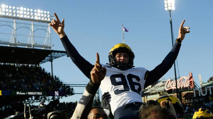 Zvada's 31-yard field goal as time expires lifts No. 18 Michigan over Northwestern 24