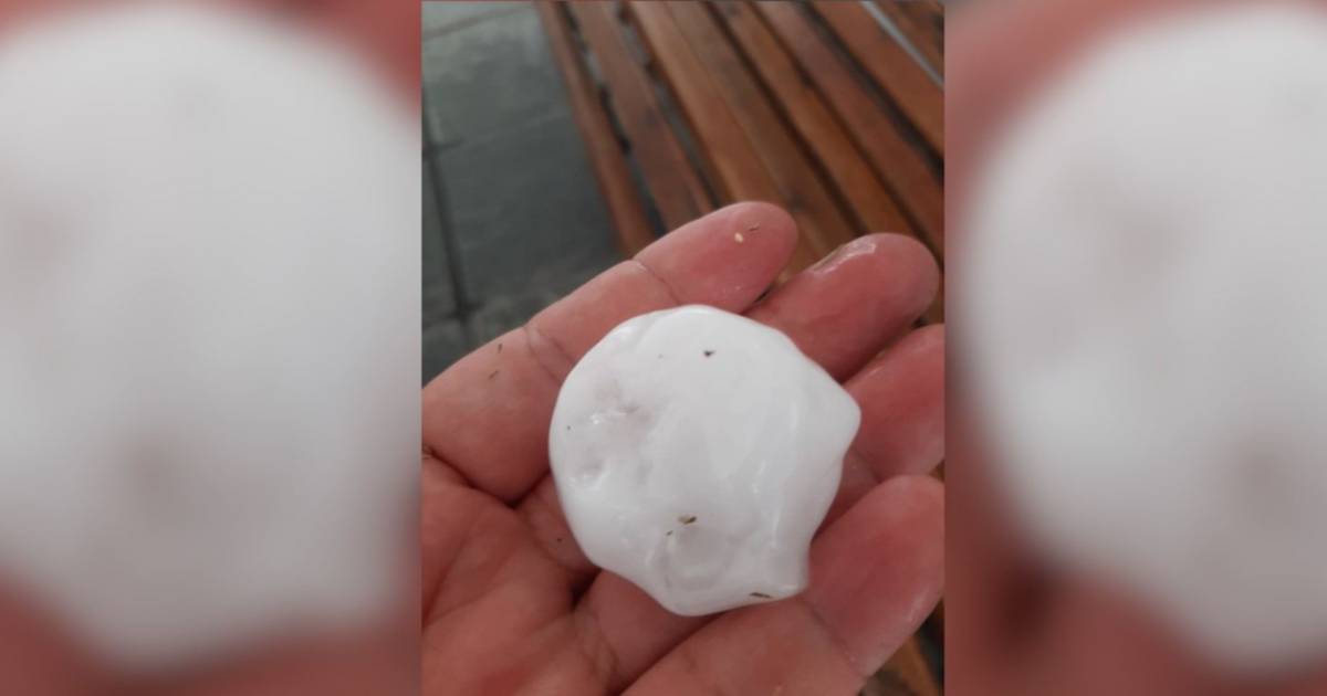 Granizo en seco y anegamientos: la tormenta dejó daños y caos en La Punta y La Cumbre