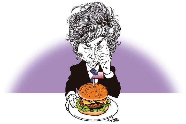 Escenario. El terremoto de Trump replica en el gobierno de Milei