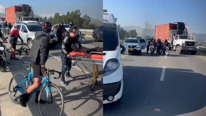 Simularon un accidente, con todo y ambulancia, en la vía Girardot – Mondoñedo para robarse un camión con mercancía por $2.000 millones