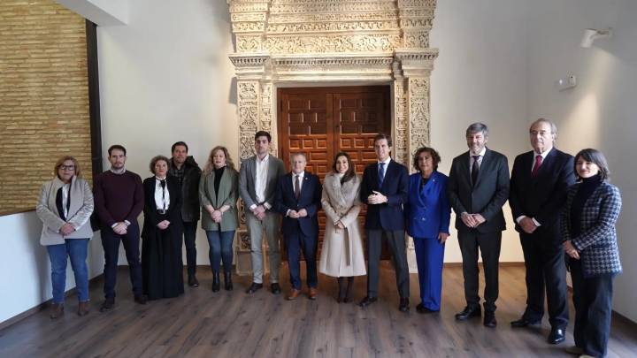 La Mesa de las Cortes celebra en Borja su primera reunión fuera de la Aljafería