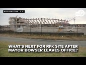 What's next with new Commanders stadium redevelopment after Mayor Bowser leaves office?