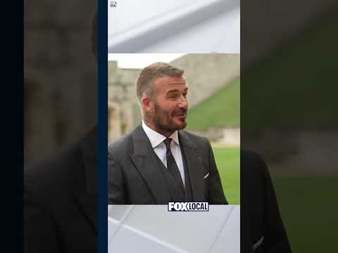 ⚽David Beckham fue nombrado Caballero del Imperio Británico.🎖️