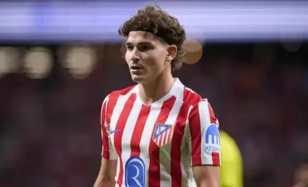 Alarma por Julían Álvarez: por qué no entrenó y es duda en el Atlético de Madrid