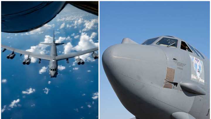 Revelan las primeras imágenes de sobrevuelos que realizaron los bombarderos B