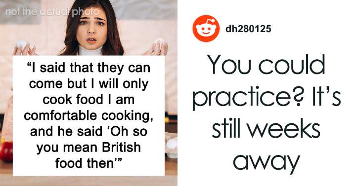 Guy Expects Partner To Cook A Whole Traditional Meal From His Country For Christmas, Balks After She Refuses