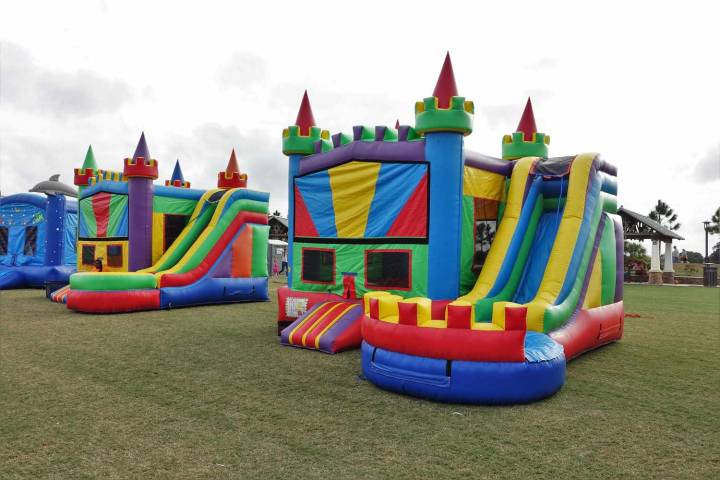 Castillo inflable vuela y hiere a cinco niños en Australia