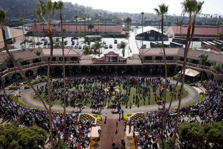 With rain in forecast, Del Mar cancels Friday's scheduled races