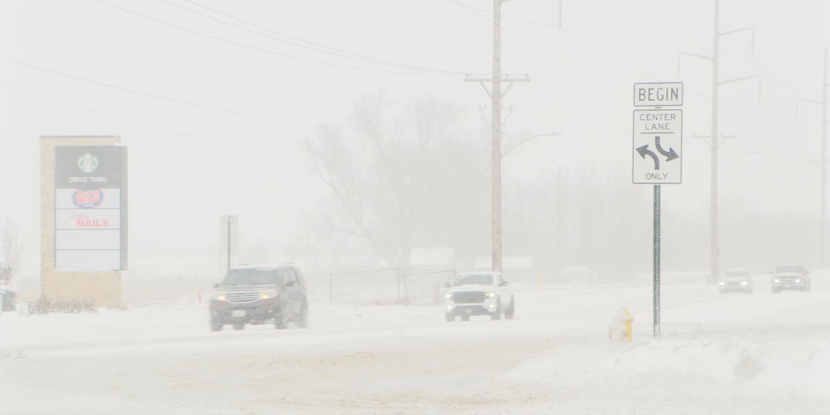 Sioux City Police Department advises people to stay off roads