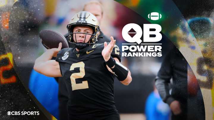 College Football QB Power Rankings: Vanderbilt's Diego Pavia rises to No. 1