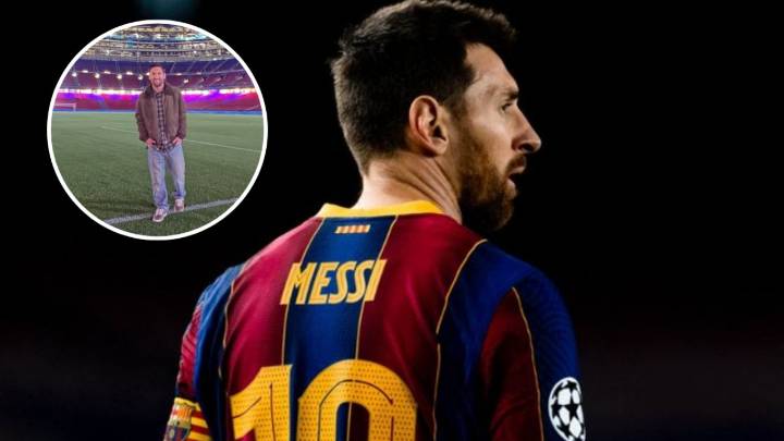 Messi visitó el nuevo Camp Nou sin avisar al Barcelona: así fue su inesperado paso por el estadio