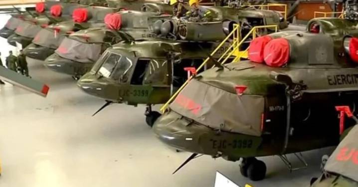 Colombia fija millonaria multa a Vertol Systems por incumplir contrato helicópteros rusos