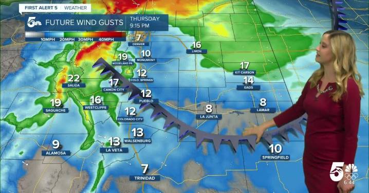 A cooling trend is with us through the weekend