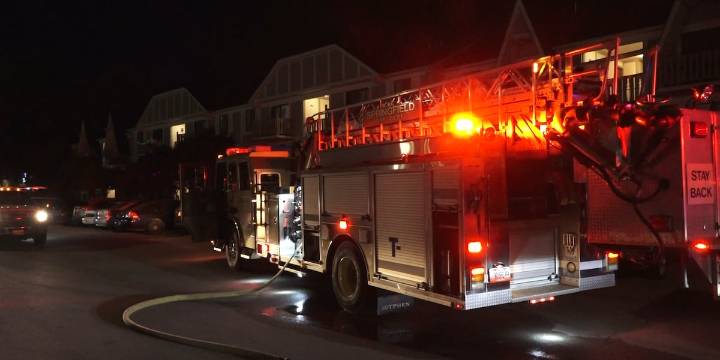 Springfield apartment complex catches fire Friday night