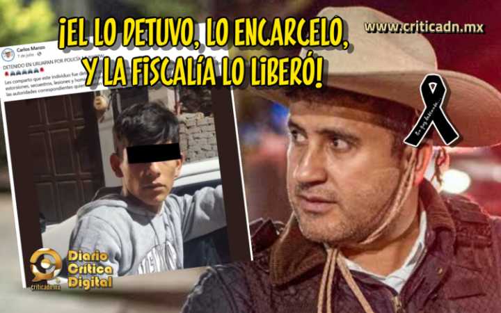 Identifican al sicario de Carlos Manzo, lo relacionan con el CJNG