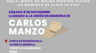 Convocan a marcha en Guadalajara tras el asesinato de Carlos Manzo en Uruapan