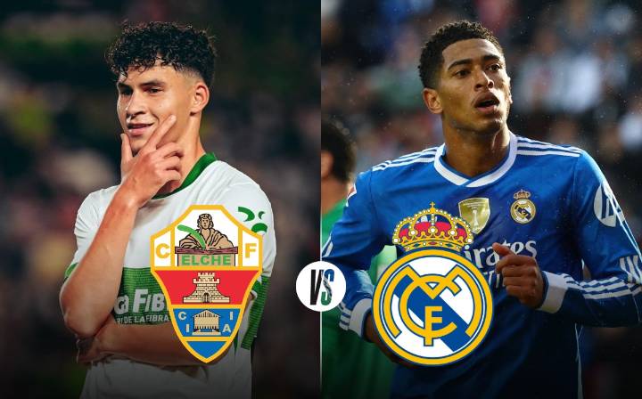 ¿A qué hora y dónde VER Elche vs Real Madrid de LaLiga 2025?