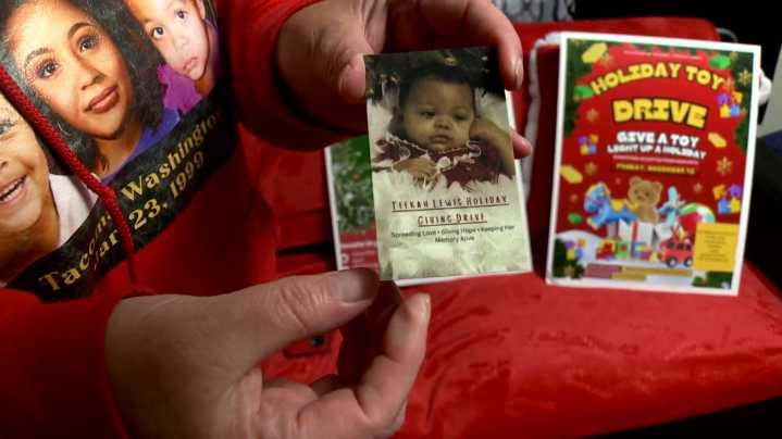 Family honors missing girl Teekah Lewis with holiday toy drive