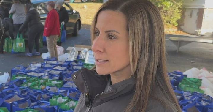 Shrewsbury woman leads Thanksgiving turkey drive for almost 300 families