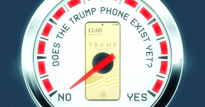 Does the Trump phone exist yet?