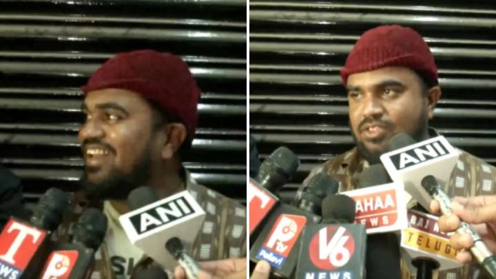 VIDEO: Hyderabad Man Seen Smiling While Detailing Deaths Of His Family Members In Saudi Arabia Bus Tragedy; Netizens Raise Suspicion