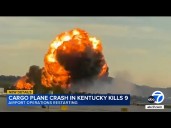 At least 9 dead in UPS plane crash and explosion