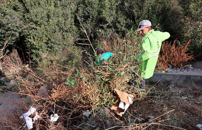Realiza Gobierno de Saltillo intensa jornada de limpieza en el arroyo ‘Pereyra’