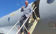 Darío James participó de la recepción del segundo avión P-3 Orión en la Base Aeronaval Almirante Zar
