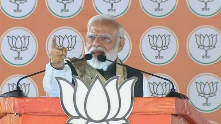 ‘Nahi chahiye katta sarkar’: PM Modi reiterates ‘katta’ jibe at Mahagathbandhan