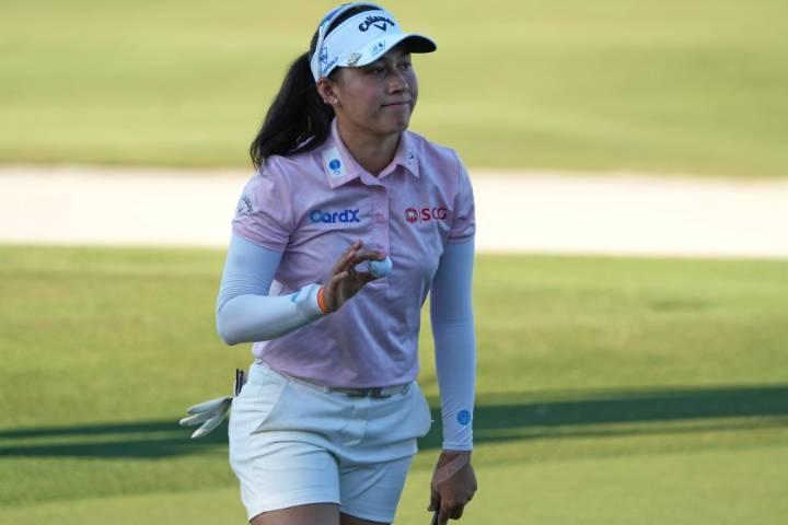 Thitikul nearly flawless for a 63 to build 3-shot lead in LPGA season finale